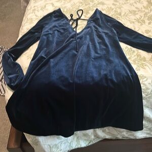 Free people velvet dress